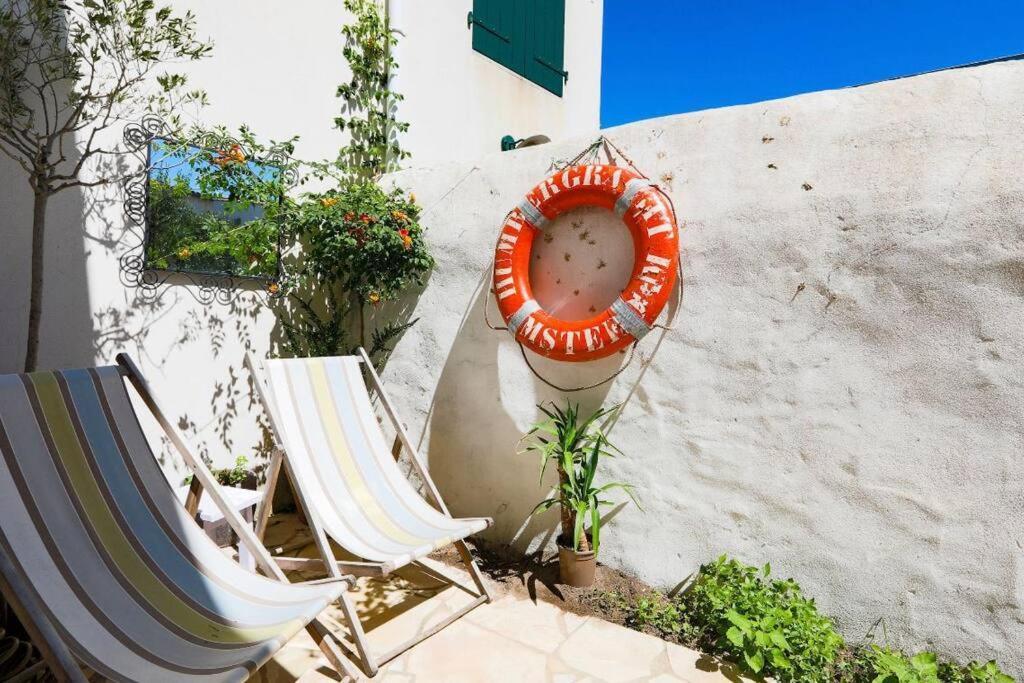 Maison De Charme A La Couarde-Sur-Mer Exterior foto
